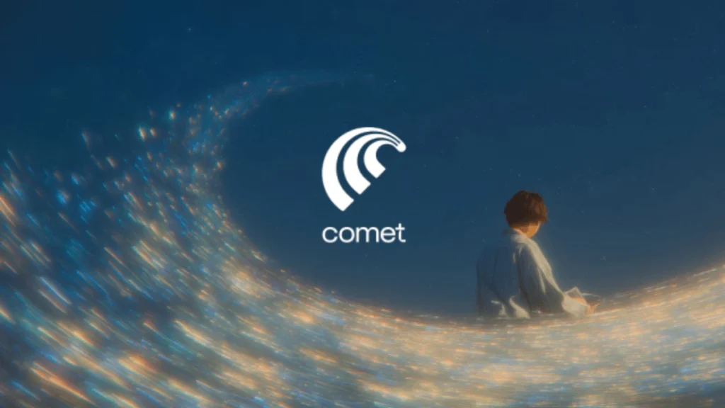 AI-powered Perplexity Comet Browser recommending relevant information to users based on browsing activity.