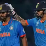 Rohit Sharma और Virat Kohli practice session during World Cup Cricket 2025 – Team India favorites to win the ICC World Cup.